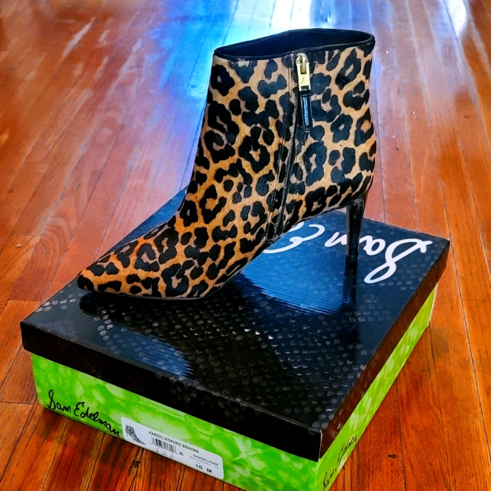 Sam Edelman Leopard Boot
